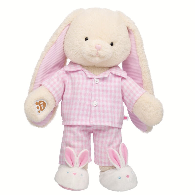 Sweethearts Darling Bunny Soft Toy Pink PJs Gift Set plush soft toy by Build-A-Bear