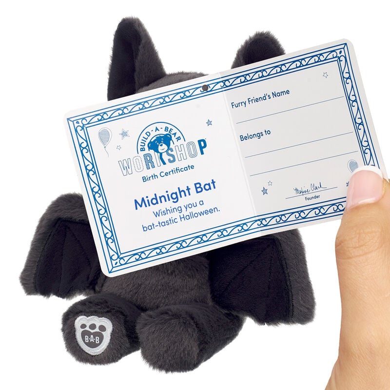 Mini Beans Bat Stuffed Animal plush by Build-A-Bear