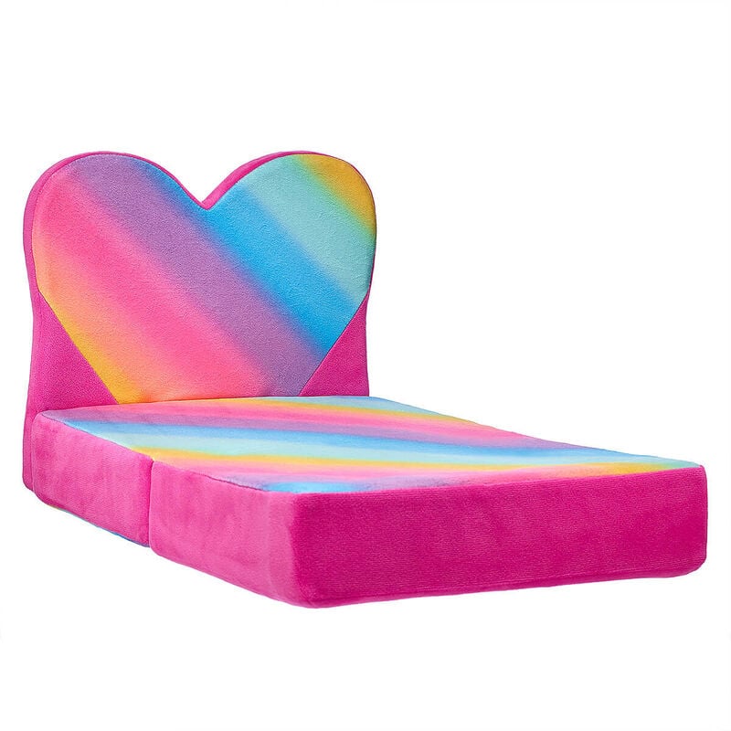 Rainbow Heart Chair Bed, , hi-res