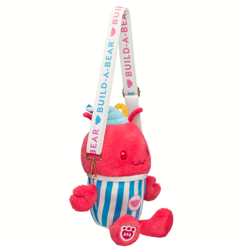 Fruit Punch Lobster Slushie Plushie with Carrying Strap plush by Build-A-Bear