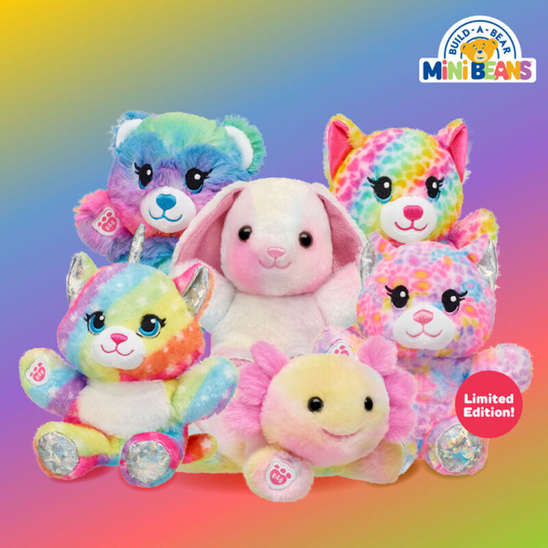 Mini Beans Rainbow Kittycorn - Build-A-Bear Workshop&reg;