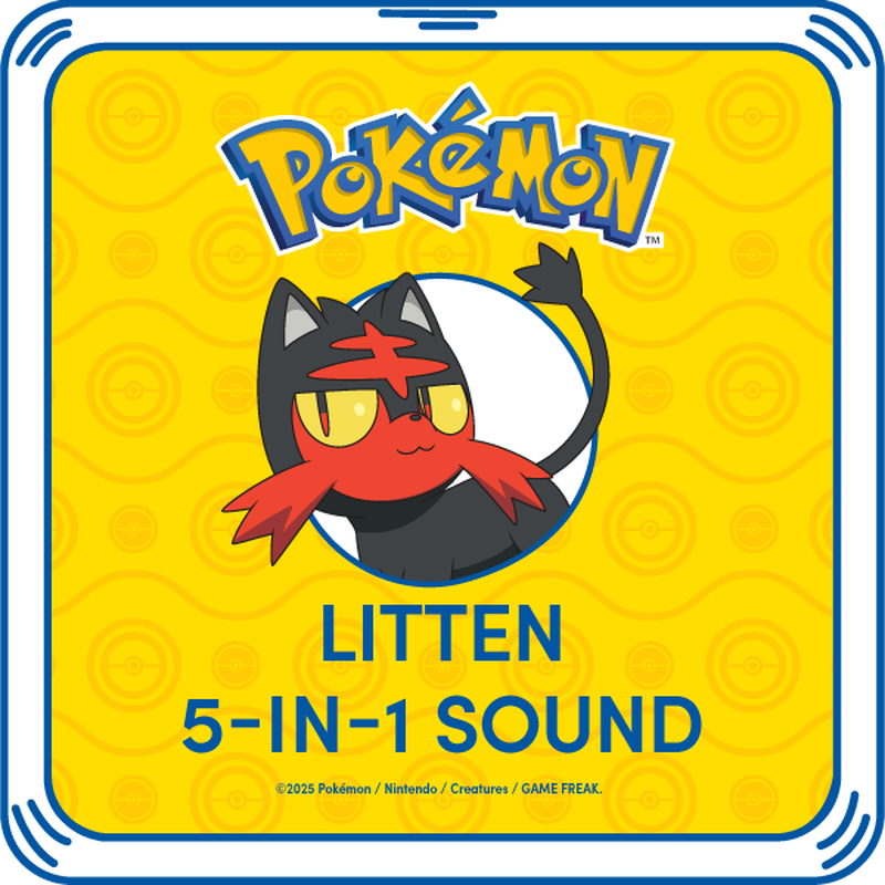 Pok&eacute;mon Litten 5-in-1 Sound