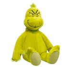 Giant Grinch plush with extra large heart by Build-A-Bear