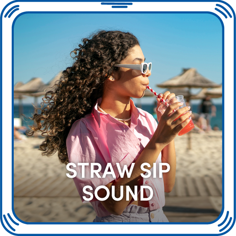 Straw Sip Sound by Build-A-Bear