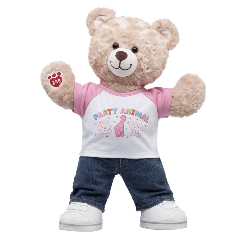 Happy Hugs Teddy Bear Frosted Animal Cookie Gift Set plush by Build-A-Bear