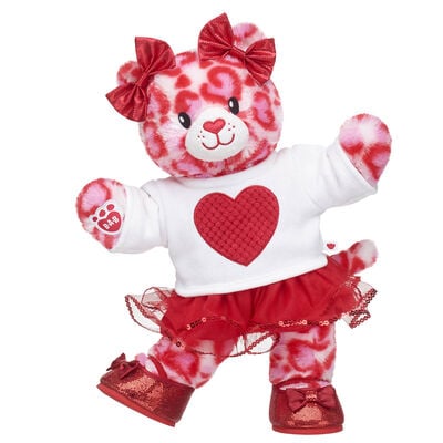 Wild Hearts Leopard Soft Toy Valentine's Day Gift Set