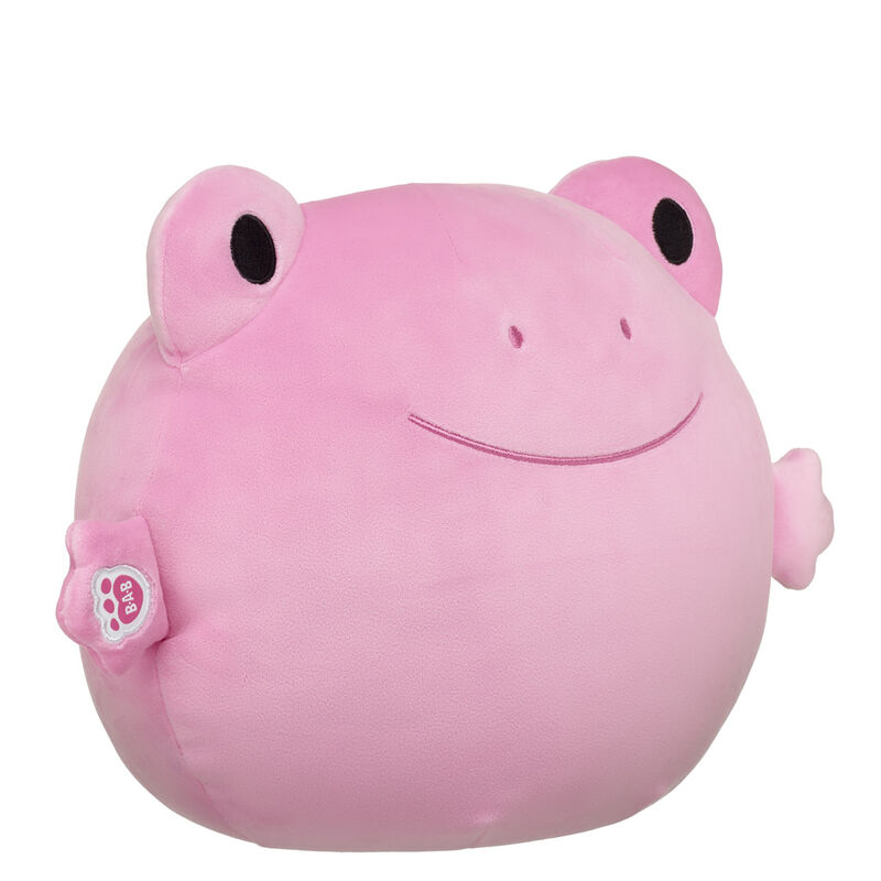 SKOOSHERZ&trade; Spring Pink Frog Stuffed Animal - Build-A-Bear Workshop&reg;