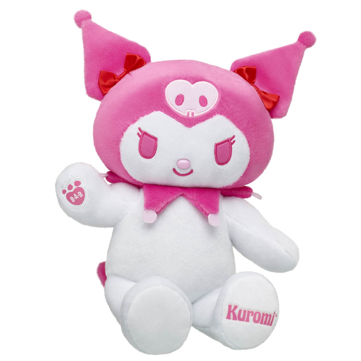 Hello Kitty® Pink Kuromi™️ Plush Galentine's Set | Build-A-Bear®