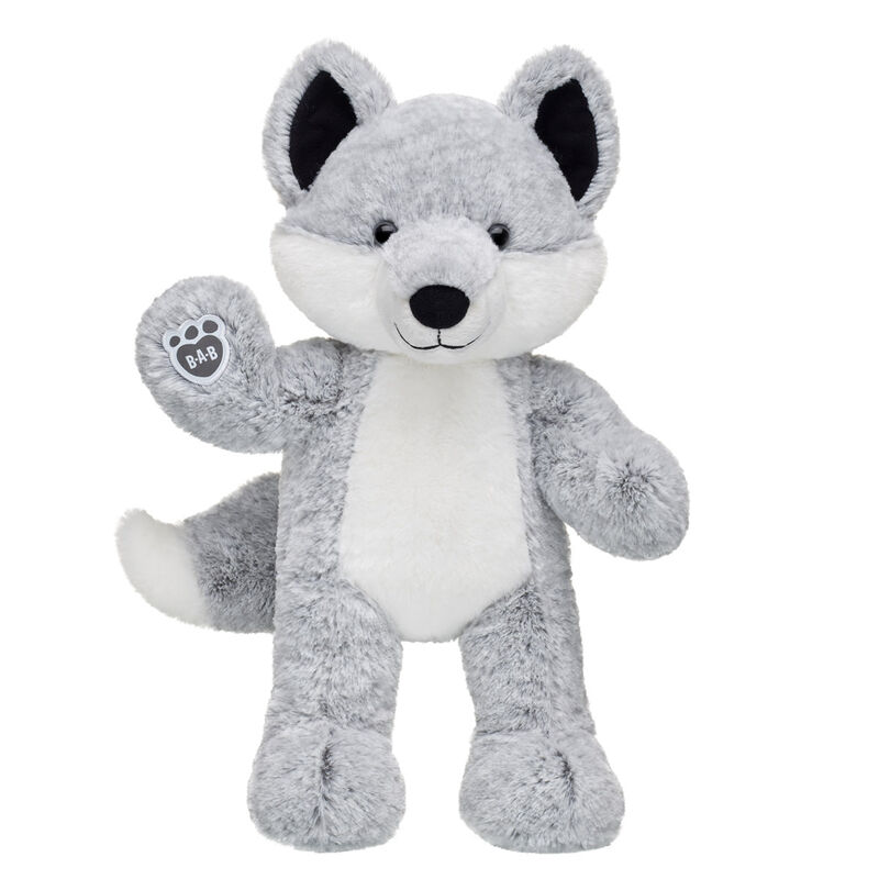 Silver Fox Stuffed Animal plush by Build-A-Bear