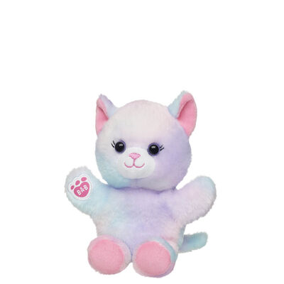 Build-A-Bear Mini Beans® Pastel Swirl Kitty Soft Toy