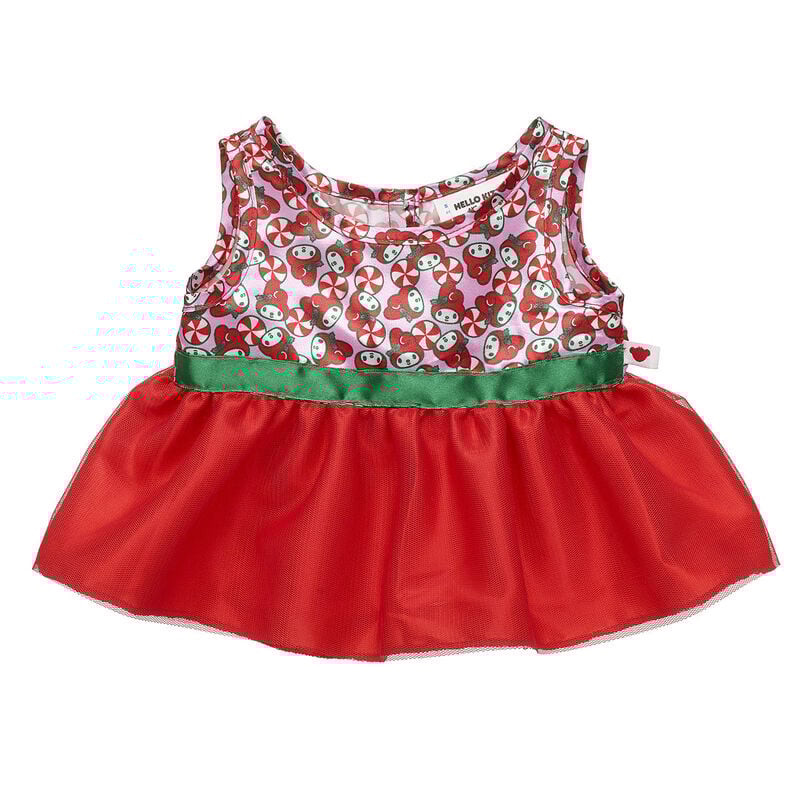 Online Exclusive Sanrio® Hello Kitty® and Friends My Melody™ Holiday Dress - Build-A-Bear Workshop®