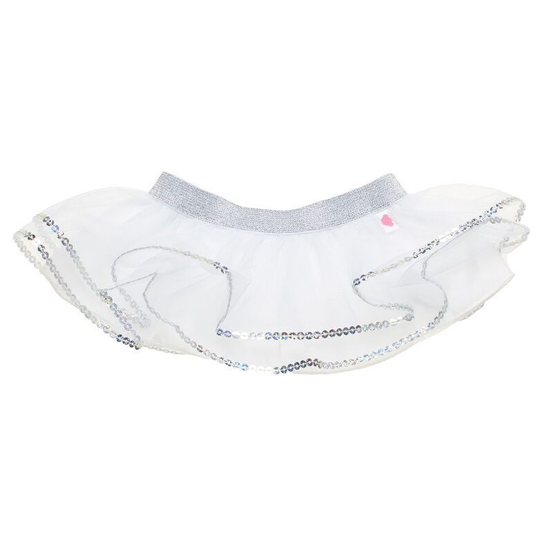 White Sequin Tutu for Stuffed Animals | Build-A-Bear&reg;