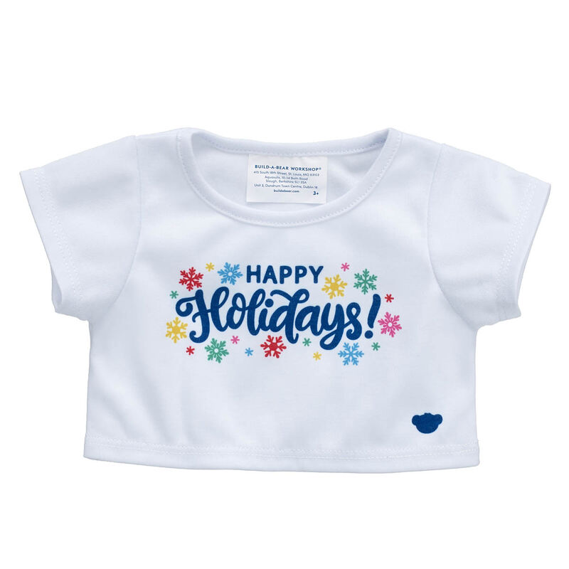Happy Holidays T-Shirt | Build-A-Bear
