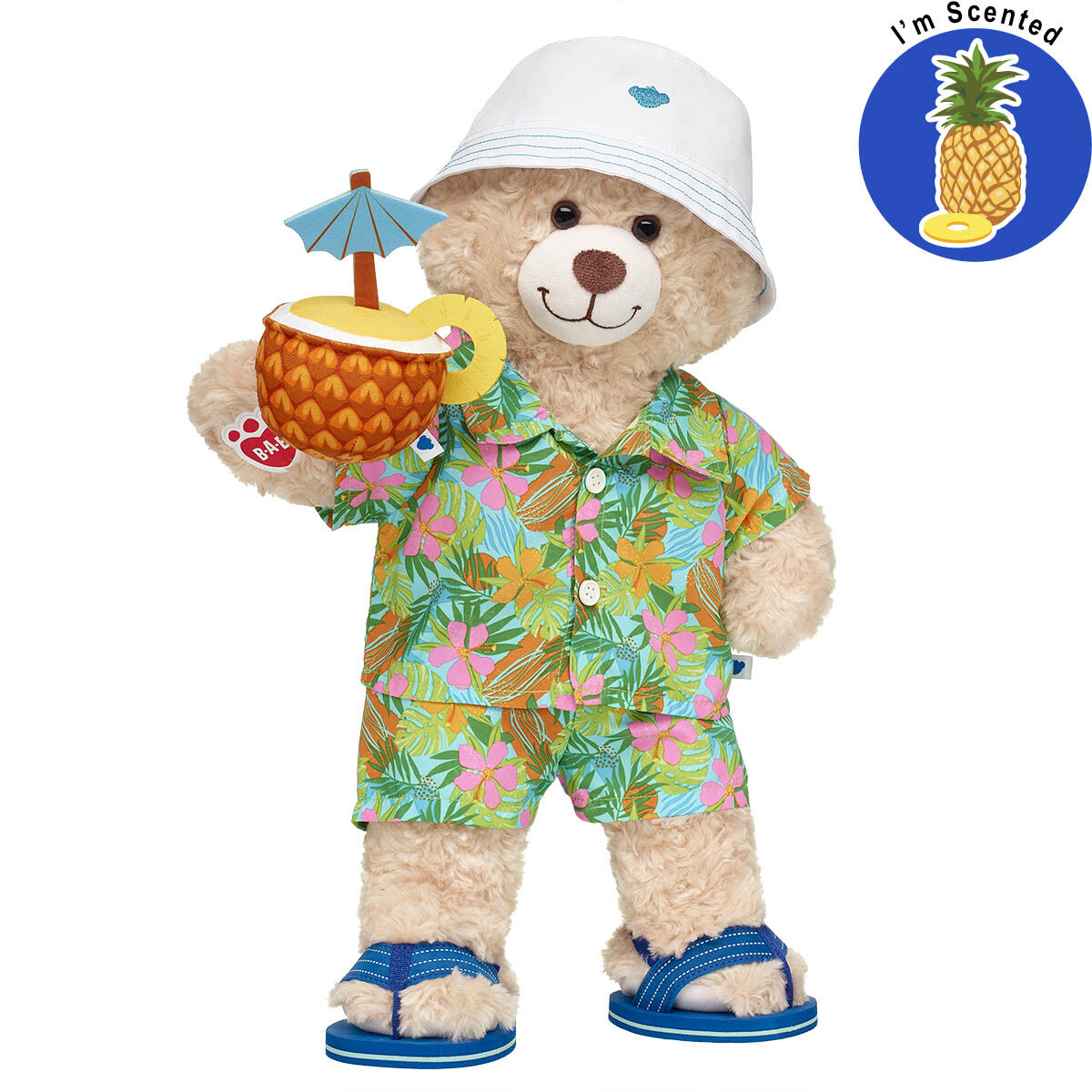 Happy Hugs Teddy Tropical Gift Set - Build-A-Bear Workshop&reg;