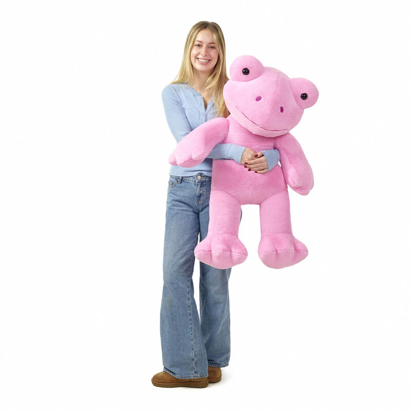 Online Exclusive Jumbo Spring Pink Frog