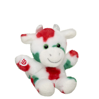Build-A-Bear Mini Beans® Mooey Christmas Cow Soft Toy