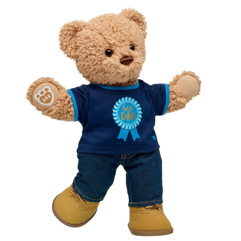 Best Dad Timeless Teddy Bear Set - Build-A-Bear Workshop®