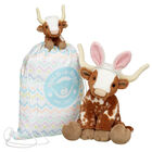 Highland Cow Soft Toy & Build-A-Bear Mini Beans® Spring Easter Gift Set