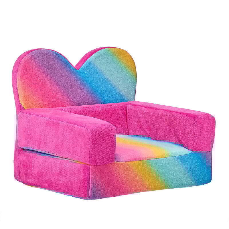 Rainbow Heart Chair Bed, , hi-res
