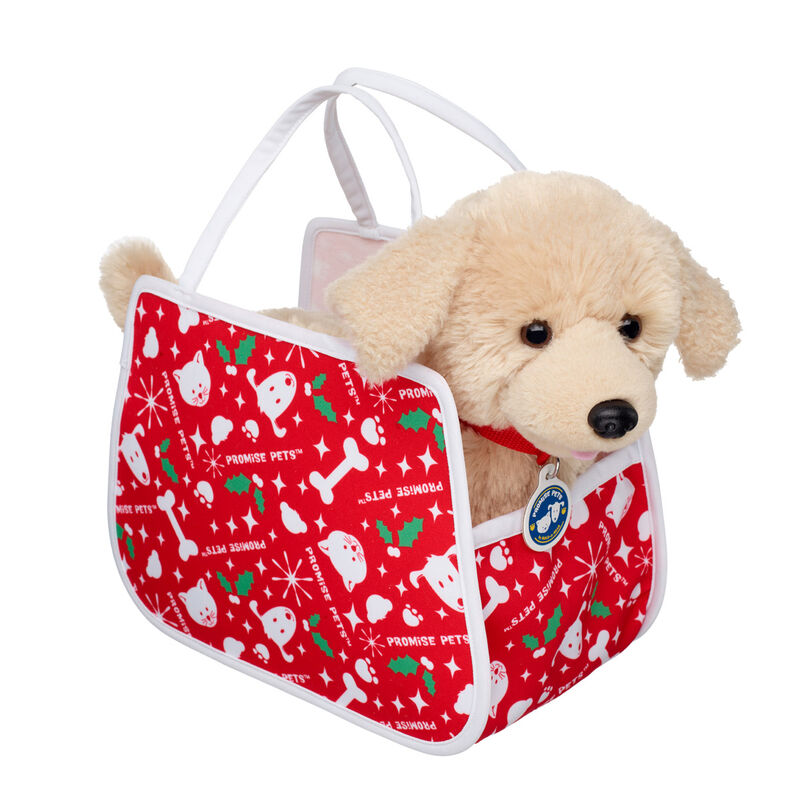 Promise Pets Holiday Pet Carrier plush by Build-A-Bear
