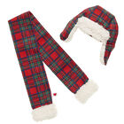 Tartan Hat and Scarf Set