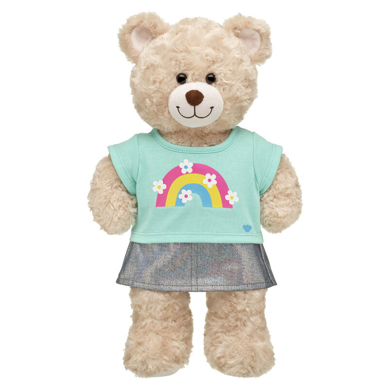Kabu&trade; Rainbow Tee and Skirt Set for Plush Toys - Build-A-Bear Workshop&reg;