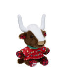 Build-A-Bear Mini Beans&reg; Buffalo Check Longhorn Stuffed Animal Festive Lights Gift Set - Build-A-Bear Workshop&reg;