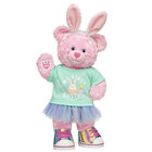 Pink Cuddles Teddy Bear First Easter Gift Set with Bunny Ears