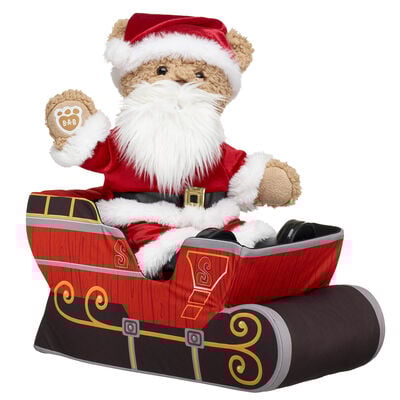 "Glisten and the Merry Mission" Santa's Sleigh Plush 