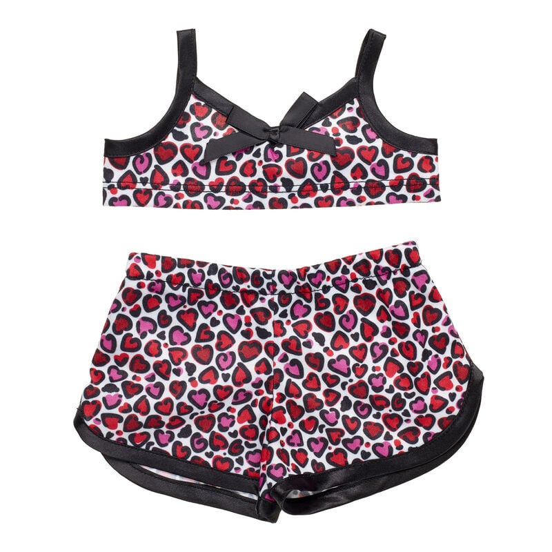 Online Exclusive Leopard Heart Sleep Set for Stuffed Animals - Build-A-Bear Workshop®