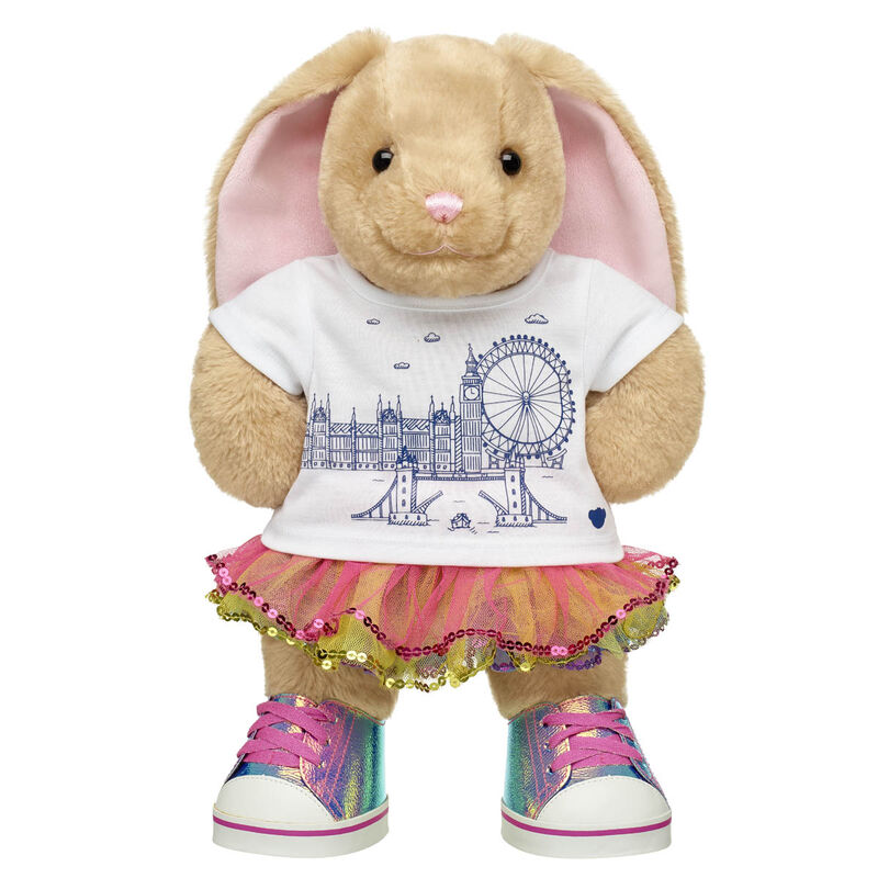 Pawlette&trade; Bunny Plush London Skyline Gift Set