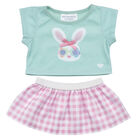 Gingham Bunny Easter Outfit 2 pc. by Build-A-Bear