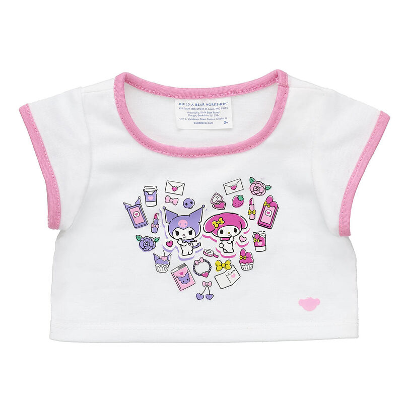 Kuromi and My Melody T-Shirt for Soft Toys - Build-A-Bear Workshop®