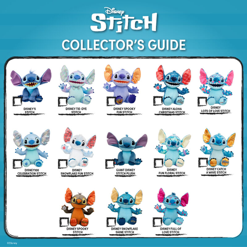 Disney Full of Love Valentine's Stitch Plush - Build-A-Bear Workshop&reg;