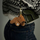 Capybara Plush Bag Charm plush by Build-A-Bear