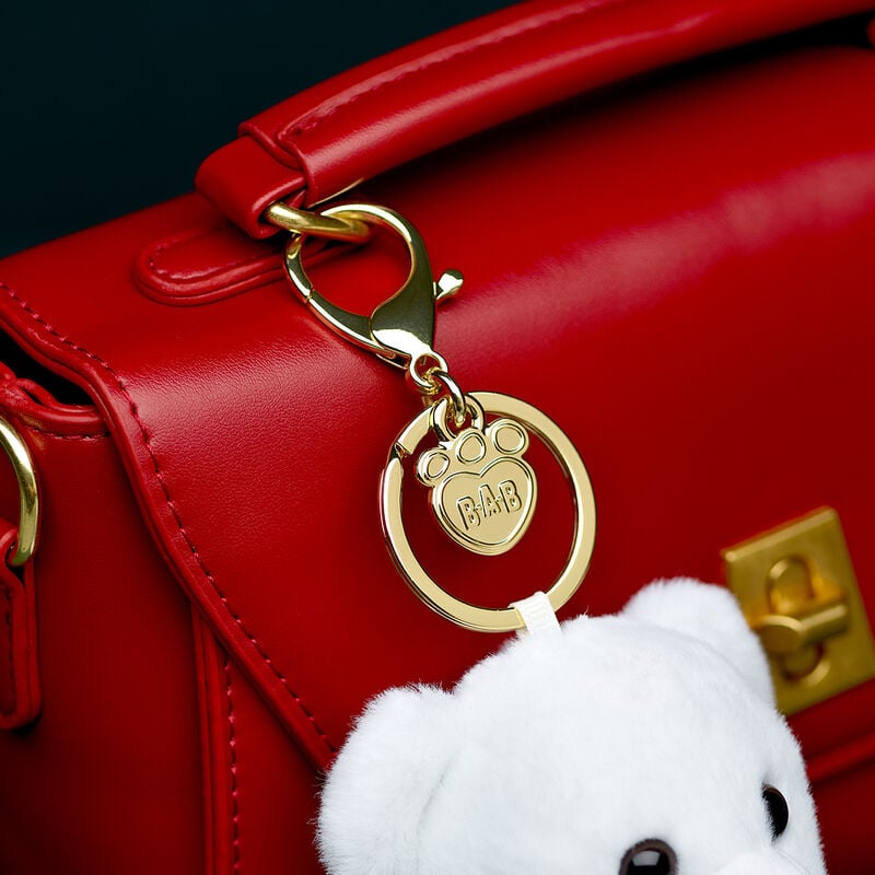 Playful Polar Bear Bag Charm by Build-A-Bear