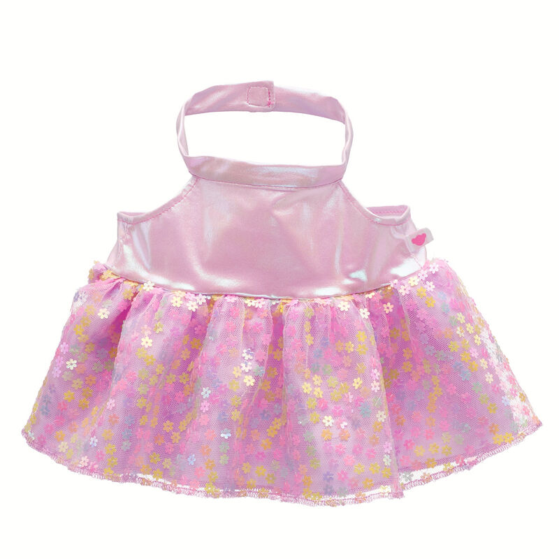 Flower Sequin Dress by Build-A-Bear