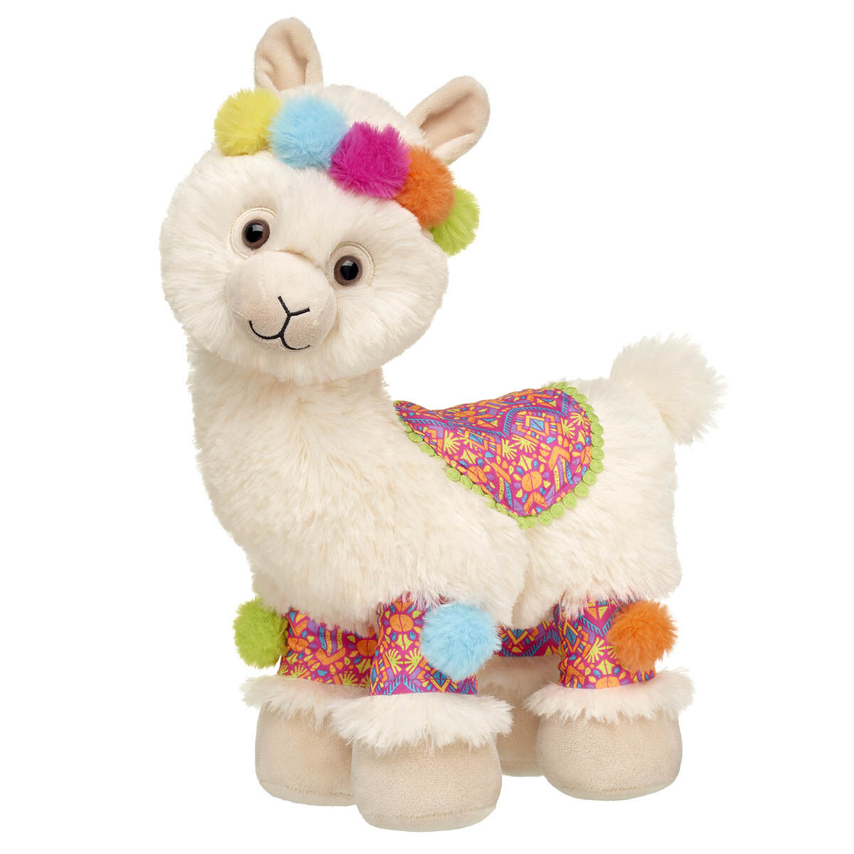 Wooly Cute Alpaca Plush Pom Pom Gift Set - Build-A-Bear Workshop&reg;