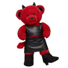 Red Hot Hugs Teddy Bear Faux Leather Gift Set