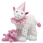 White Frosted Animal Cookie Camel Stuffed Animal Gift Set plush by Build-A-Bear