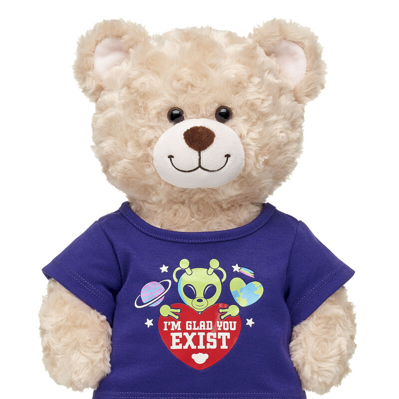 "I'm Glad You Exist" T-Shirt for Stuffed Animals - Build-A-Bear Workshop&reg;