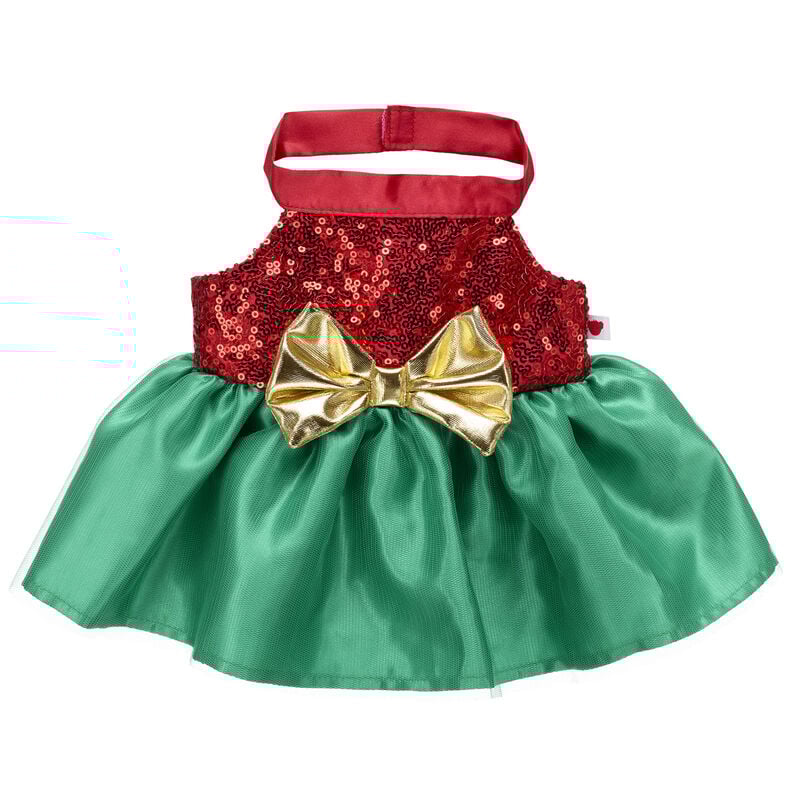Red & Green Sequin Dress | Build-A-Bear