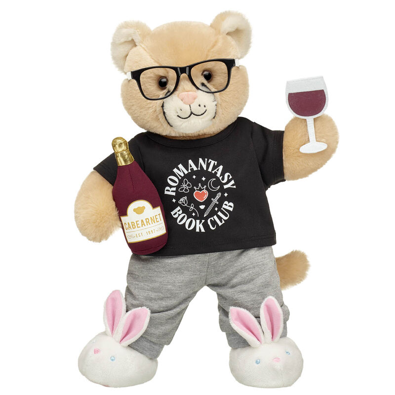 Online Exclusive Cuddly Cougar Stuffed Animal Romantasy Book Club Gift Set - Build-A-Bear Workshop&reg;
