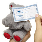 Build-A-Bear Mini Beans® Heartwarming Hippo Soft Toy