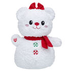 Snowman Teddy Bear w/ Scarf & Bow | Build-A-Bear