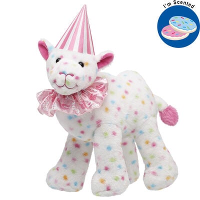 White Frosted Animal Cookie Camel Soft Toy Scented Gift Set