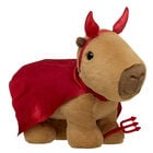 Capybara Stuffed Animal Halloween Devil Gift Set