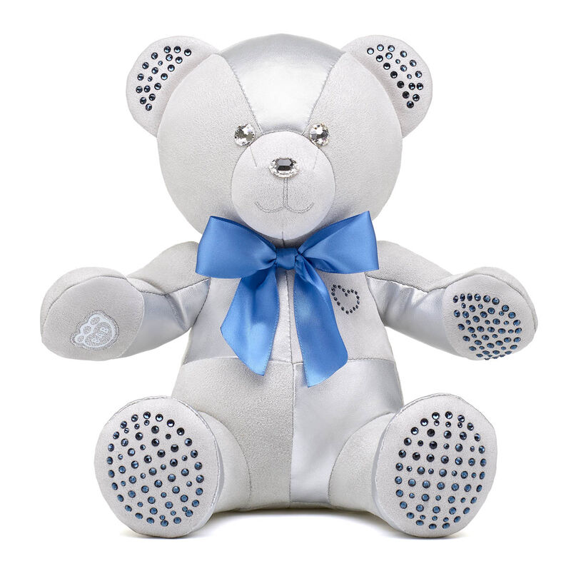 Online Exclusive Build-A-Bear Birthstone Bear Featuring Swarovski® Blue Topaz crystals