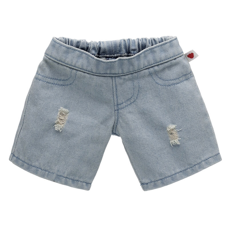 Distressed Light Denim Jeans by Build-A-Bear