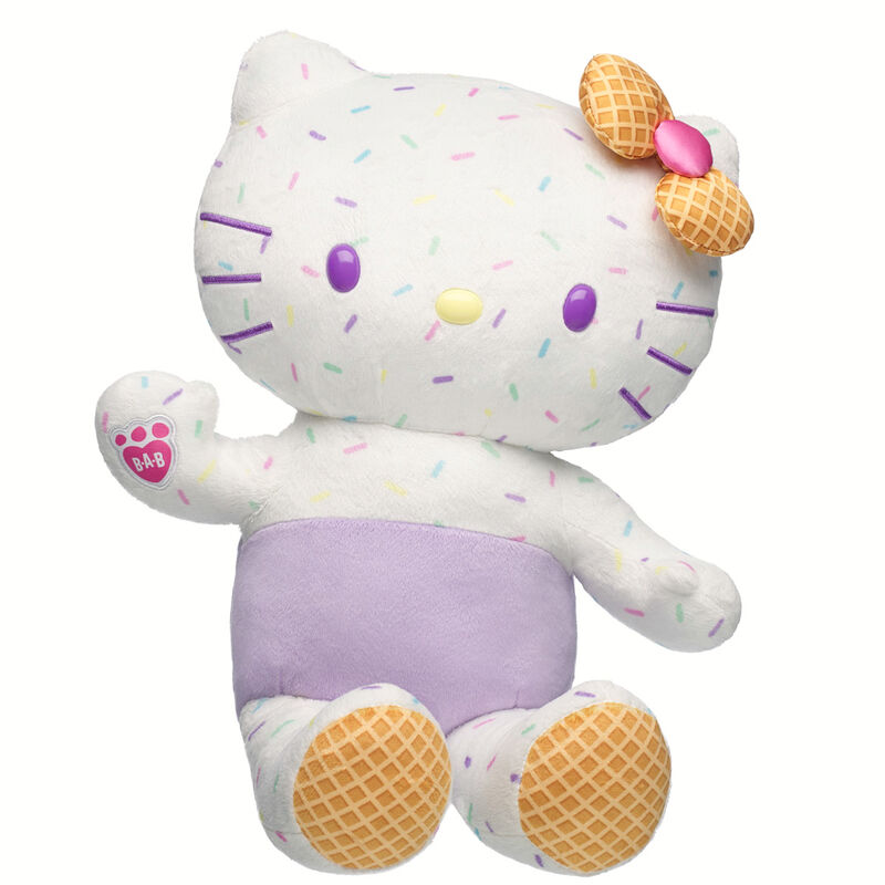 Sanrio Ice Cream Sprinkles Hello Kitty Plush by Build-A-Bear